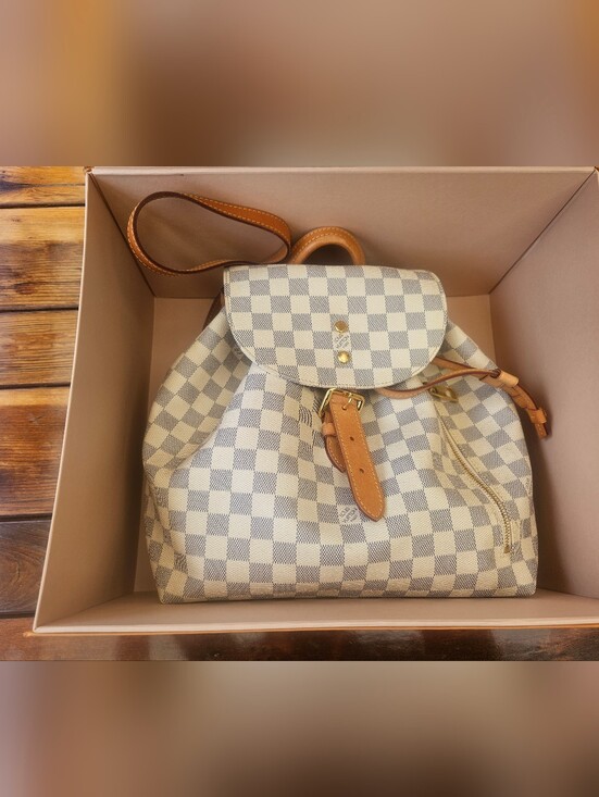 Louis Vuitton Damier Azur Sperone Backpack main image 4